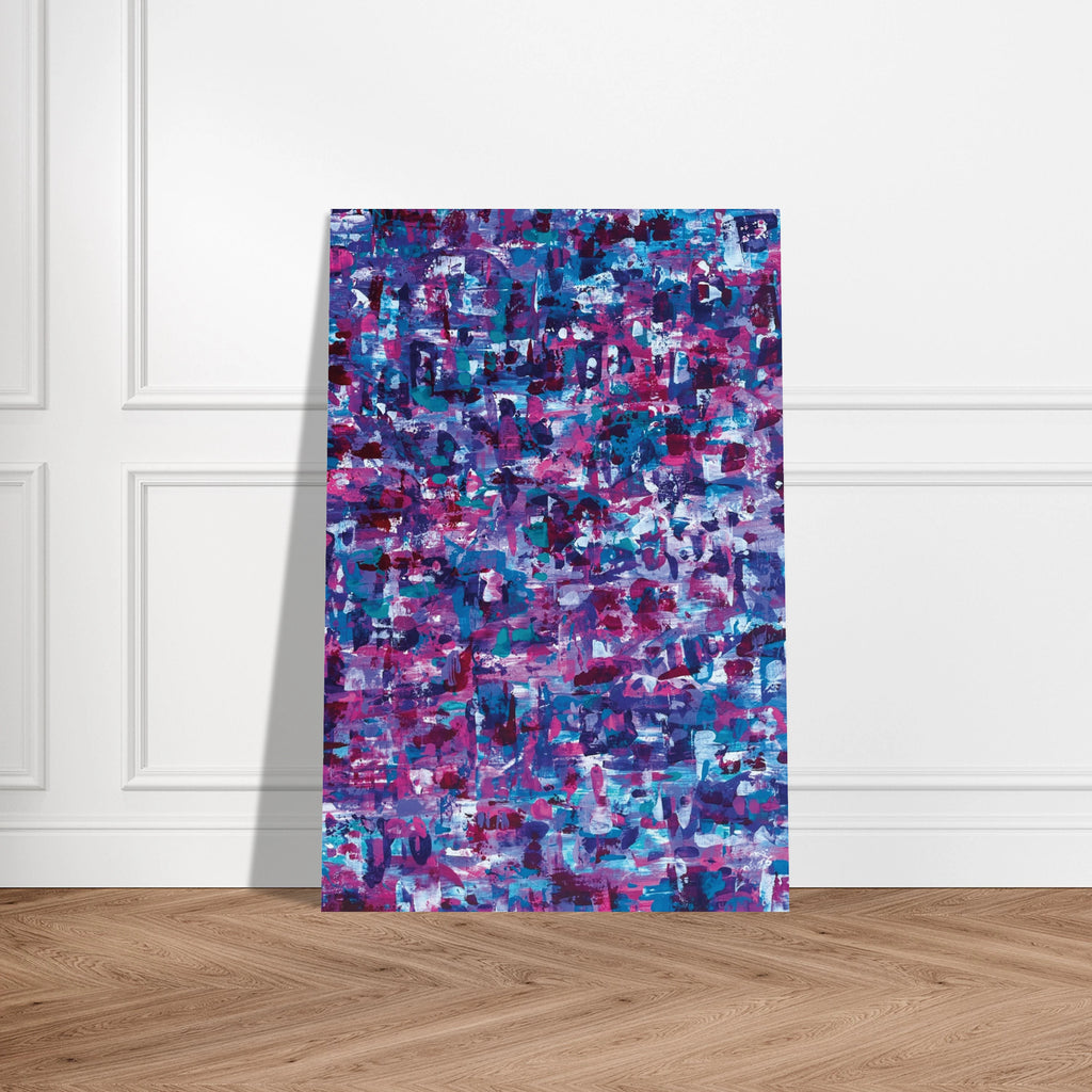 Patches of Pink - Abstract Poster Print